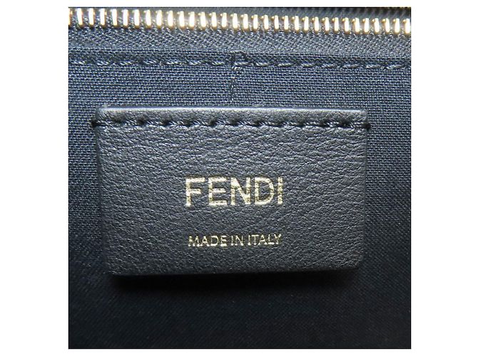 Borsa Tote Fendi Zucca Pattern Nero - vista 6