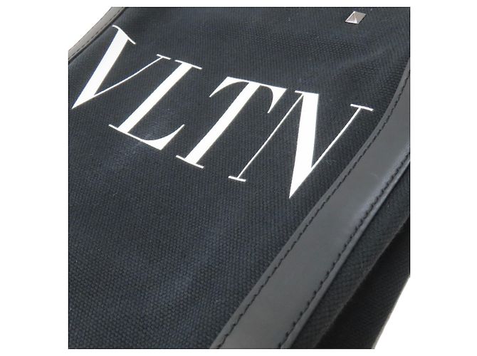 Borsa 2-Way con borchie Valentino Nero - vista 9
