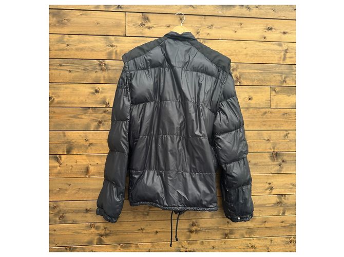 Moncler Classic Down Puffer Jacket Black - view 3