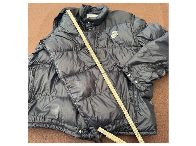 Moncler Classic Down Puffer Jacket Black - view 8