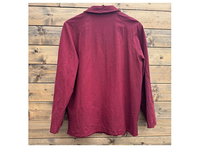 Chaqueta Burberry London de mezcla de algodón roja Burdeos - vista 3
