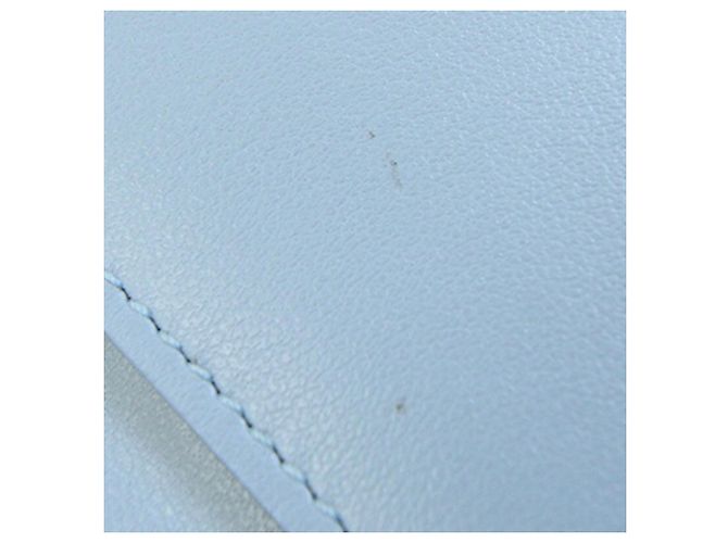 Bottega Veneta zweifach Klapperbrieftasche Hellblau - Ansicht 7