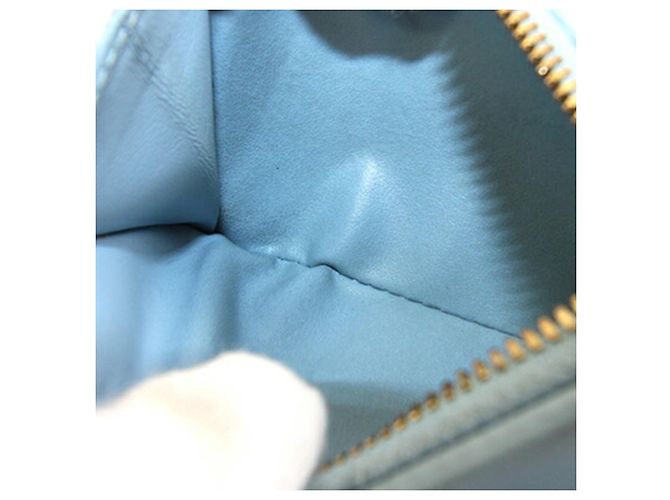 Bottega Veneta zweifach Klapperbrieftasche Hellblau - Ansicht 8