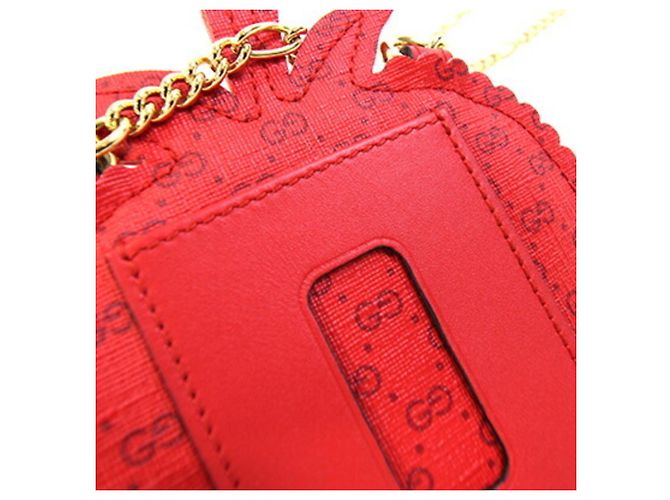 Monedero Gucci GG Supreme Rojo Roja - vista 6