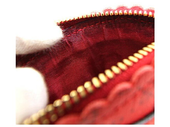 Monedero Gucci GG Supreme Rojo Roja - vista 7