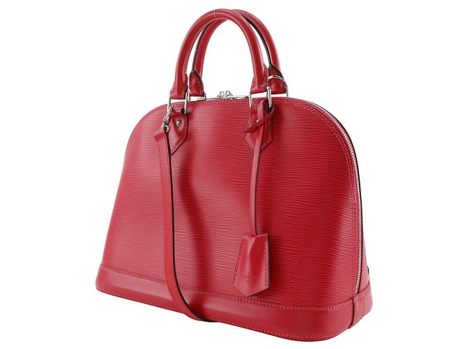 Louis Vuitton Alma Epi PM Rosso - vista 2