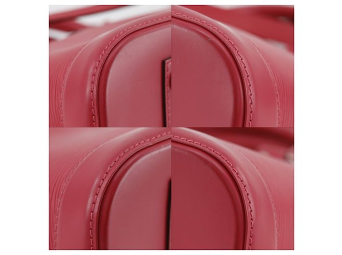 Louis Vuitton Alma Epi PM Rosso - vista 4