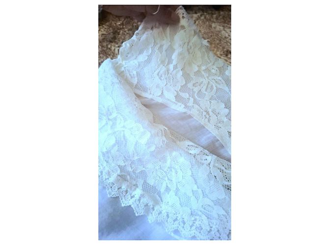 Twin Set Twinset Simona Barbieri Weißes Spitzenkleid - Ansicht 14