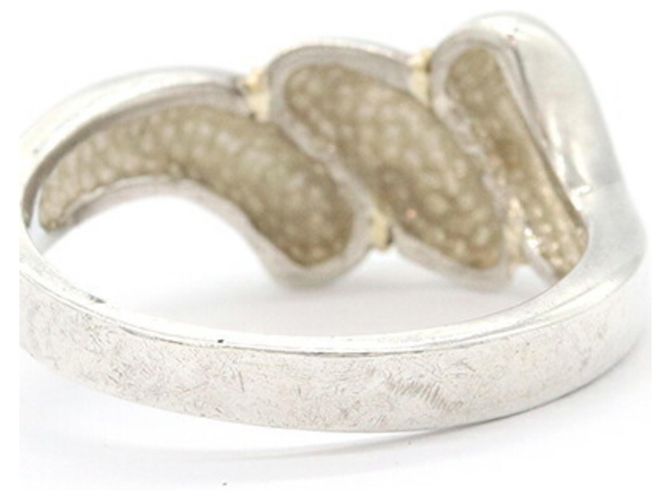 Anello Candy Twist di Tiffany & Co.: Argento Sterling e Oro Giallo - vista 2
