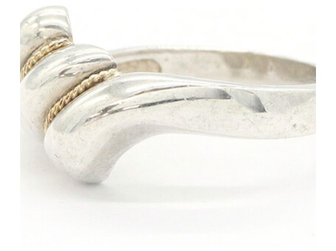 Anello Candy Twist di Tiffany & Co.: Argento Sterling e Oro Giallo - vista 3