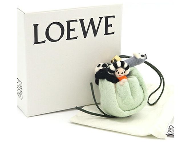 Borsa Accessorio Loewe - Collaborazione Sna Fujita Verde - vista 5