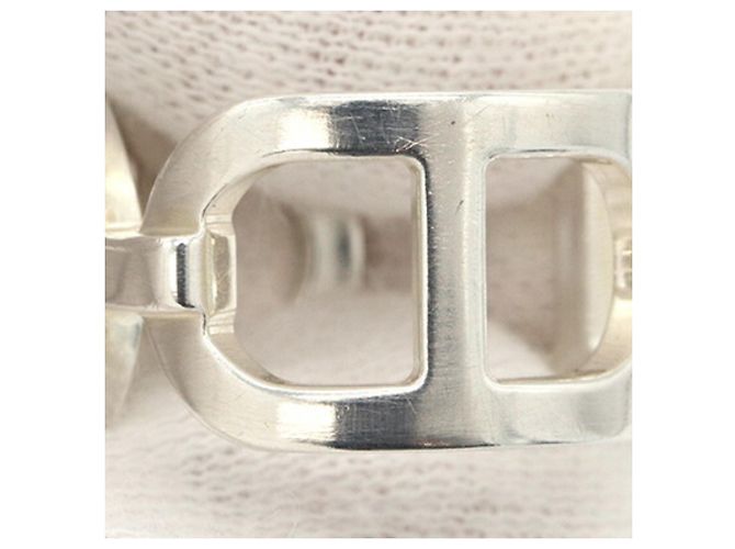 Hermès Hermes Ever Chaine d'Ancre MM Ring aus Sterlingsilber - Ansicht 7