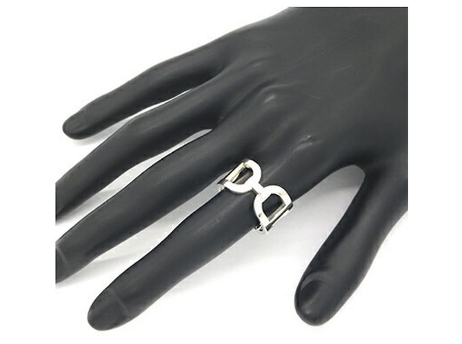 Hermès Hermes Ever Chaine d'Ancre MM Ring aus Sterlingsilber - Ansicht 8