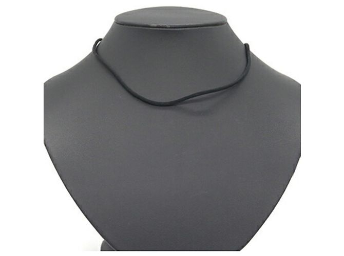 Collana choker in cotone nero Cartier - vista 8