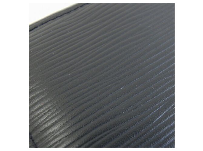 Portafoglio Louis Vuitton Epi Slender Bi-fold Nero - vista 6