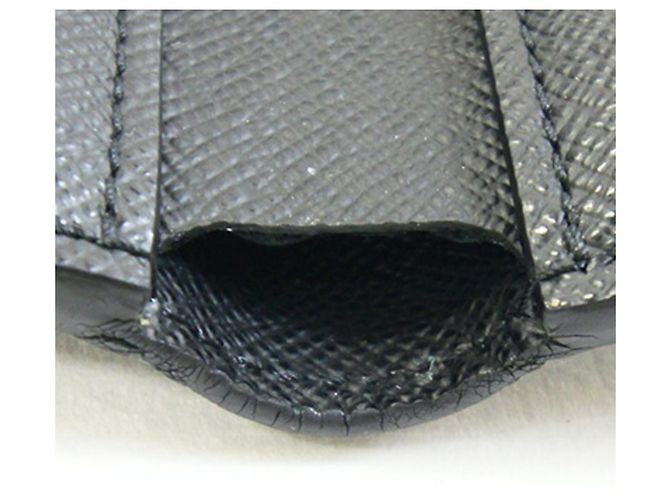 Portafoglio Louis Vuitton Epi Slender Bi-fold Nero - vista 7