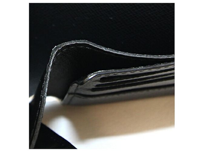 Portafoglio Louis Vuitton Epi Slender Bi-fold Nero - vista 8