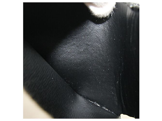 Portafoglio Louis Vuitton Epi Slender Bi-fold Nero - vista 9