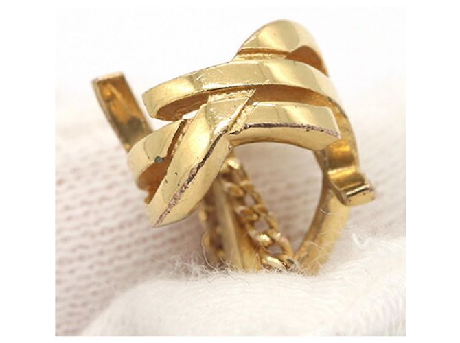 Collana Monogram Twist Yves Saint Laurent D'oro - vista 4