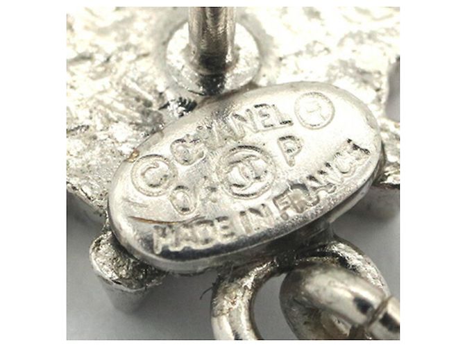 Chanel 2004 Ladybug Ohrringe Rot Lila Aus weiß - Ansicht 4