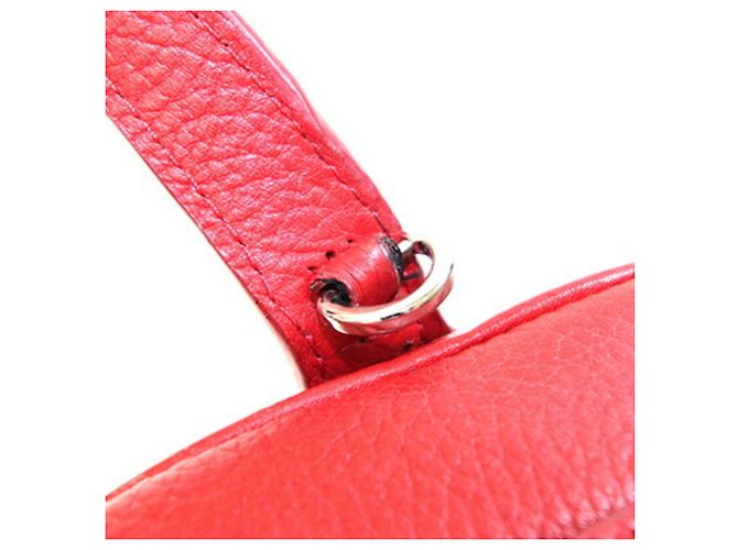 Louis Vuitton Dora Soft BB Handbag Red Fuschia - view 7
