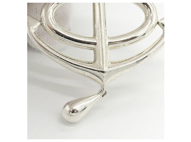 Hermès Collana Grand Large in argento sterling Hermes con pendente Chaine d'Ancre - vista 7
