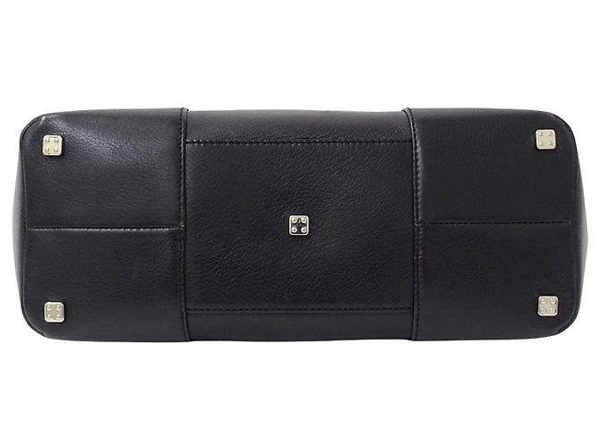 Borsa a mano in pelle nera Loewe Nero - vista 3