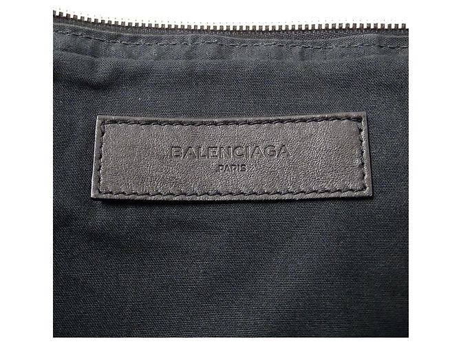 Borsa da uomo Balenciaga Marrone Blu - vista 6