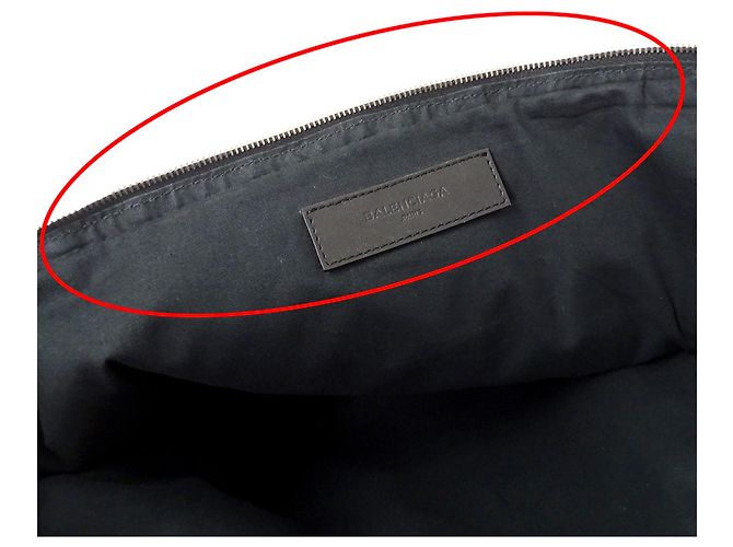 Borsa da uomo Balenciaga Marrone Blu - vista 7