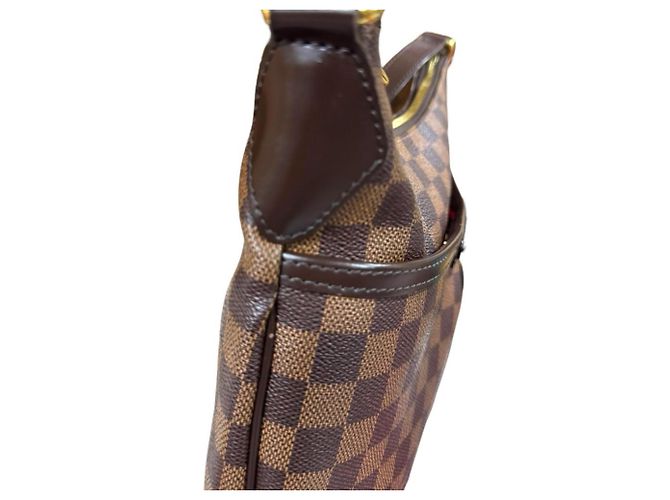 Borsa a Spalla Louis Vuitton Bloomsbury PM Damier Marrone - vista 12