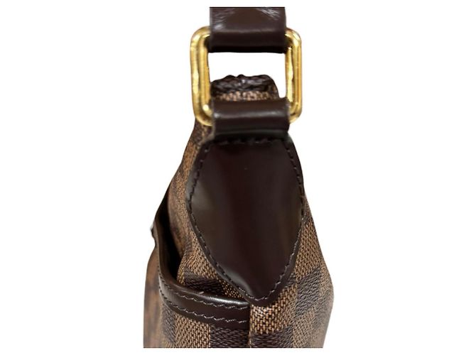 Borsa a Spalla Louis Vuitton Bloomsbury PM Damier Marrone - vista 13
