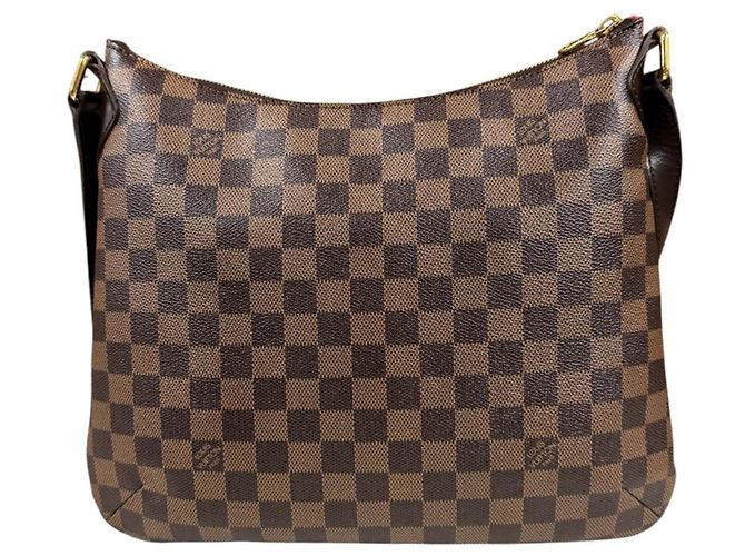 Borsa a Spalla Louis Vuitton Bloomsbury PM Damier Marrone - vista 3