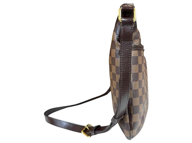 Borsa a Spalla Louis Vuitton Bloomsbury PM Damier Marrone - vista 4