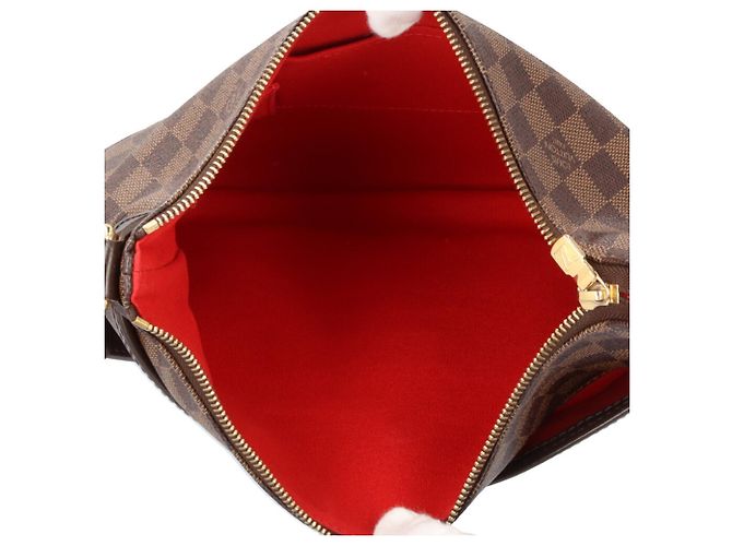 Borsa a Spalla Louis Vuitton Bloomsbury PM Damier Marrone - vista 7