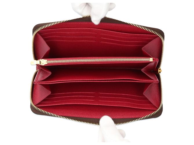 Zippy Wallet Louis Vuitton Braun Fuschia - Ansicht 6
