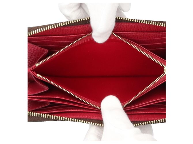 Zippy Wallet Louis Vuitton Braun Fuschia - Ansicht 7