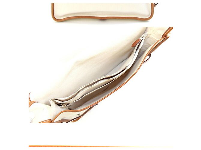 Hermès Borsa a tracolla Hermes Buenaventura PM Marrone - vista 2