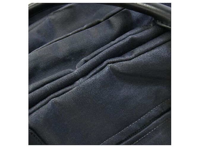 Bolsa Loewe Laura preta de pele e lona Preto - vista 5