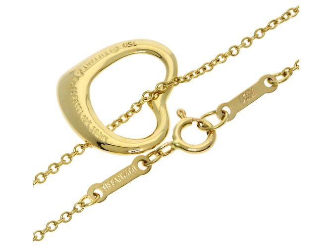Collana Open Heart di Tiffany & Co. in oro giallo 18K - vista 2