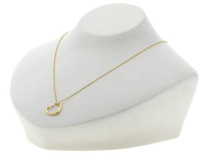 Collana Open Heart di Tiffany & Co. in oro giallo 18K - vista 4