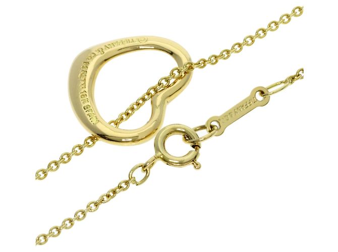 Collana Open Heart di Tiffany & Co. in oro giallo 18K - vista 2