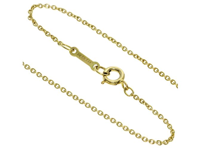 Collana Open Heart di Tiffany & Co. in oro giallo 18K - vista 3