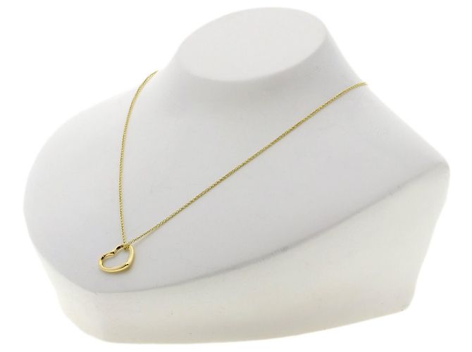 Collana Open Heart di Tiffany & Co. in oro giallo 18K - vista 4
