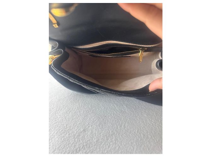 Balmain B-Buzz 23 gesteppte Leder Handtasche Schwarz - Ansicht 9