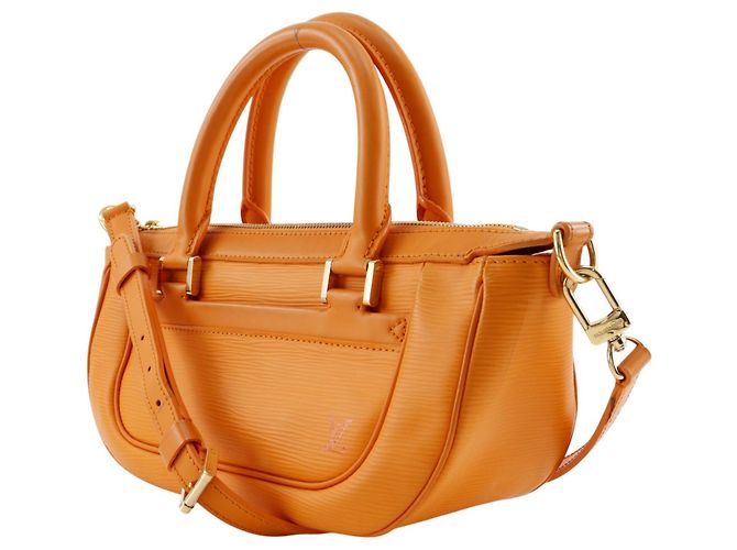 Louis Vuitton Dhanura Epi Leather PM Arancione - vista 2