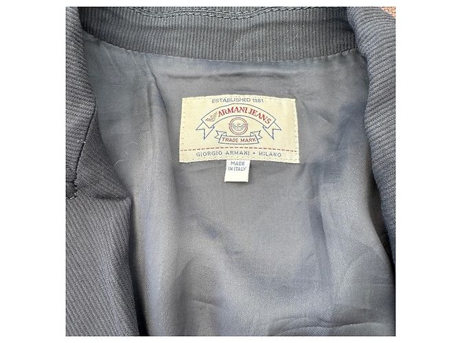 Armani Jeans Blazer negro mujer - vista 3