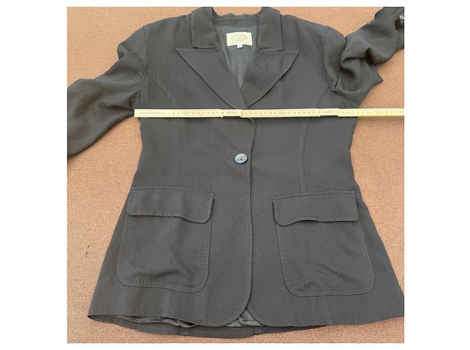Armani Jeans Blazer negro mujer - vista 6