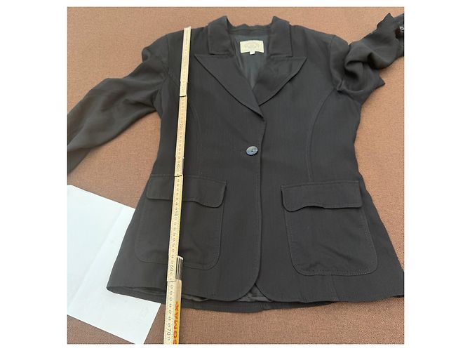 Armani Jeans Blazer negro mujer - vista 7