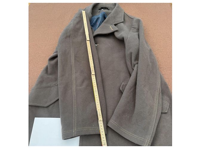 Armani Jeans Men's Wool Blend Overcoat - view 8