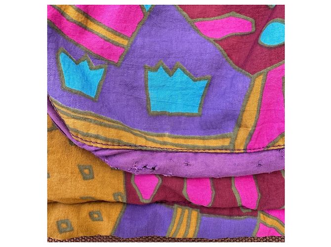 Missoni Steppjacke mit geometrischem Multicolour-Print Braun Pink Blau Golden Lila - Ansicht 7